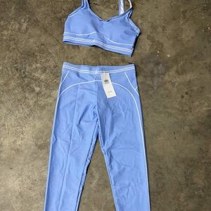 Blue ALO Yoga Set